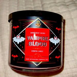 Bath and Body Works Vampire Blood Candle 🎃